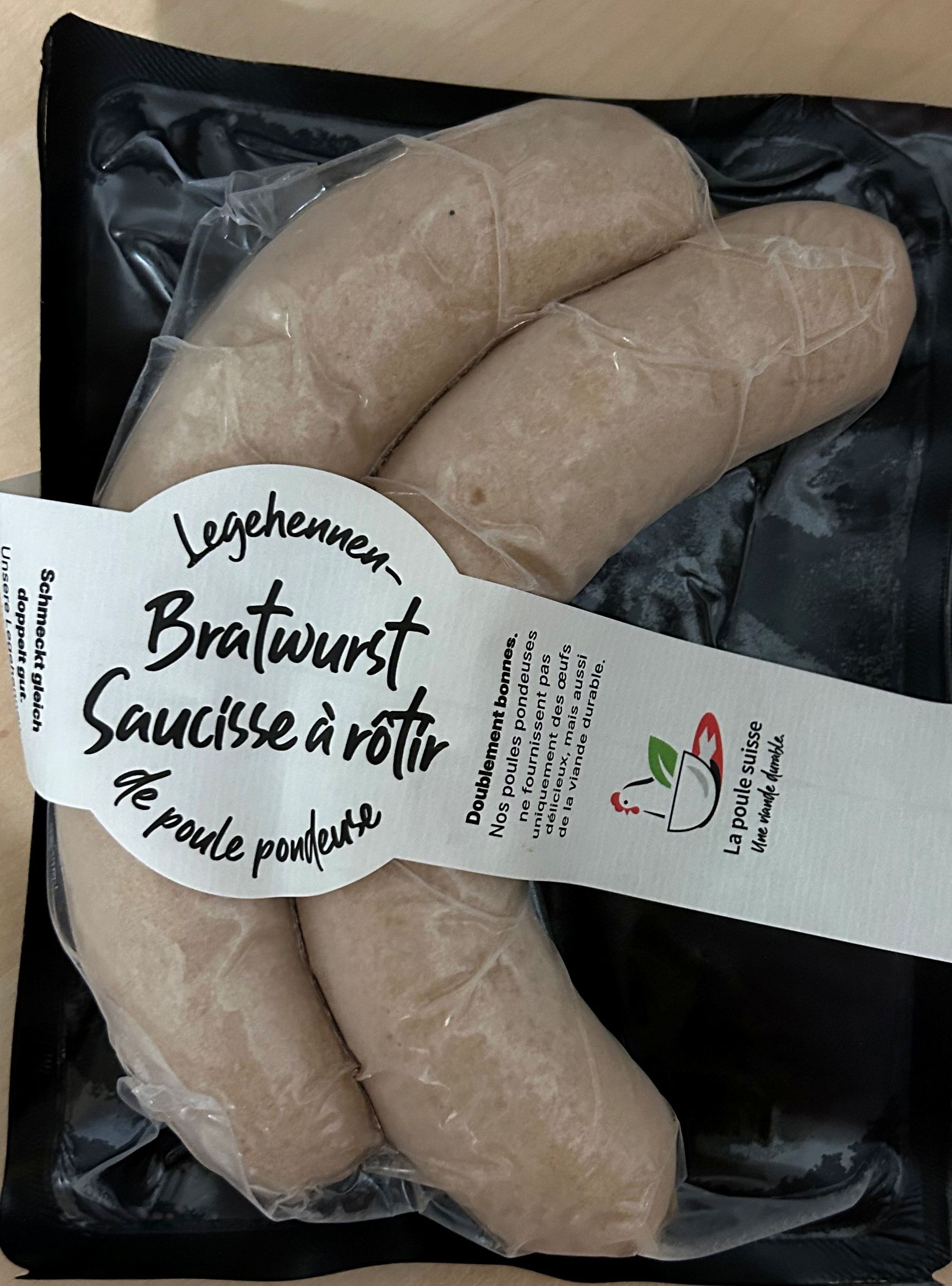 Legehennen Bratwurst